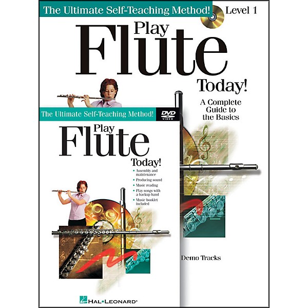 Hal Leonard Play Flute Today! Beginner's Pack - Includes Book/CD/DVD