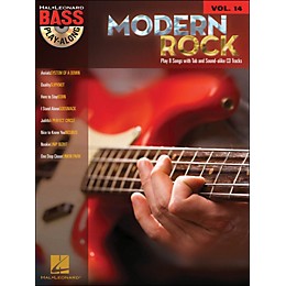 Hal Leonard Modern Rock Bass Play-Along Volume 14 Book/CD