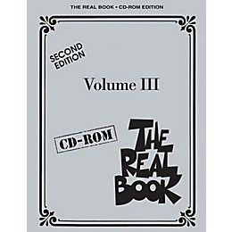 Hal Leonard The Real Book Volume 3 Second Edition C Instruments CD-Rom