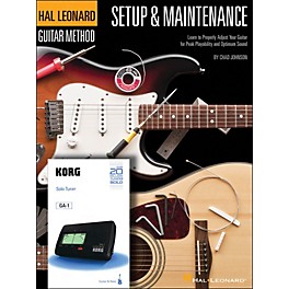 Hal Leonard Setup & Maintenance Hal Leonard Guitar Method Supplement (Includes Korg Tuner)