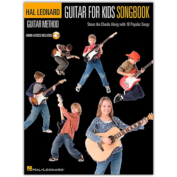 Hal Leonard Guitar for Kids Songbook - Hal Leonard Guitar Method (Book/Online Audio)
