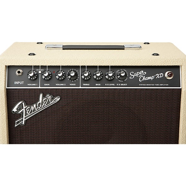 Fender Super Champ XD Guitar Combo Amp Blonde