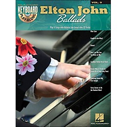 Hal Leonard Elton John Ballads - Keyboard Play-Along Volume 9 (Book/CD)