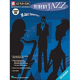 Hal Leonard Bluesy Jazz Volume 35 Book/CD Jazz Play Along