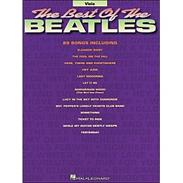 Hal Leonard Best Of The Beatles Viola