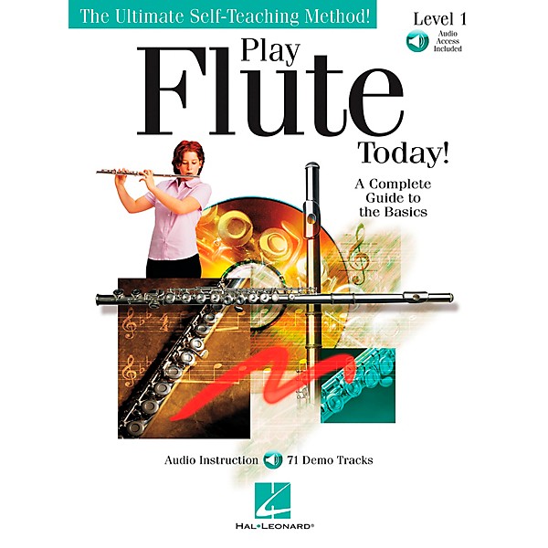 Hal Leonard Play Flute Today! Level 1 Book/Audio Online