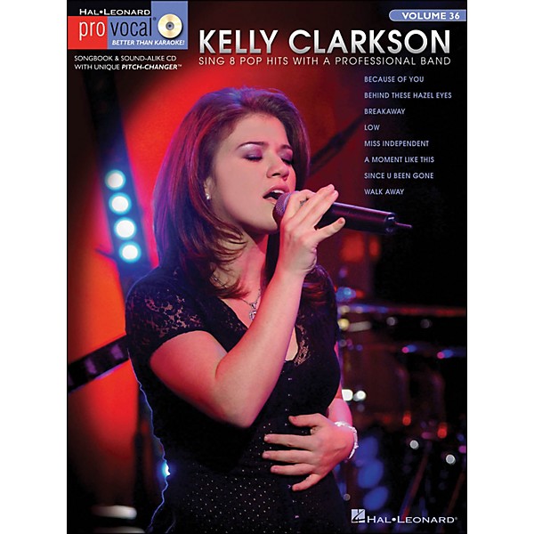 Hal Leonard Kelly Clarkson - Pro Vocal Series Book/CD Volume 15