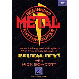 Hal Leonard Beginning Metal Guitar (DVD)