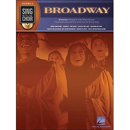 Hal Leonard Broadway - Sing with The Choir Series Volume 2 Book/CD
