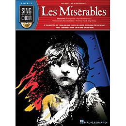 Hal Leonard Les Miserables - Sing with The Choir Series Vol. 9 Book/CD