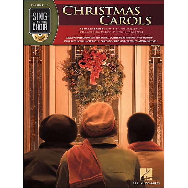 Hal Leonard Christmas Carols - Sing with The Choir Series Vol. 13 Book/CD