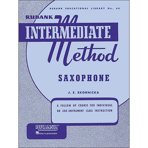 Hal Leonard Rubank Intermediate Method Saxophone