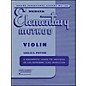 Hal Leonard Rubank Elementary Method Violin thumbnail