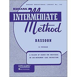 Hal Leonard Rubank Intermediate Methods - Bassoon