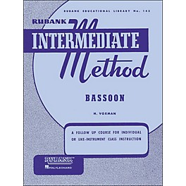 Hal Leonard Rubank Intermediate Methods - Bassoon