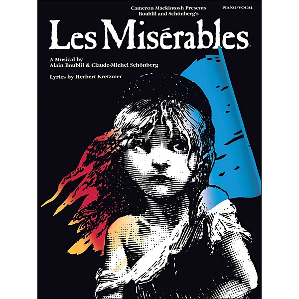 Hal Leonard Les Miserables arranged for piano, vocal, and guitar (P/V/G)