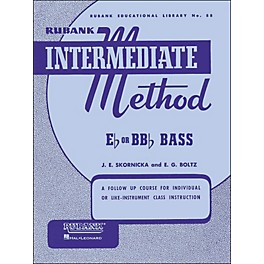 Hal Leonard Rubank Intermediate Method E Flat Or Bb Flat Bass