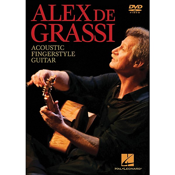 Hal Leonard Alex De Grassi - Acoustic Fingerstyle Guitar Instructional (DVD)