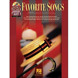 Hal Leonard Favorite Songs - Sing In The Barbershop Quartet Series Vol. 3 Book/CD