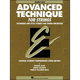 Hal Leonard EE Advanced Technique for Strings Double Bass