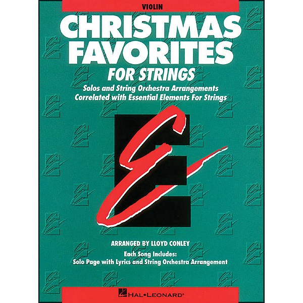 Hal Leonard Christmas Favorites Violin Essential Elements