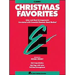 Hal Leonard Essential Elements Christmas Favorites B Flat Clarinet
