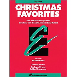 Hal Leonard Essential Elements Christmas Favorites Bassoon