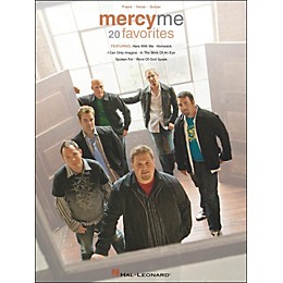 Hal Leonard MercyMe 20 Favorites Piano Vocal Guitar arranged for piano, vocal, and guitar (P/V/G)