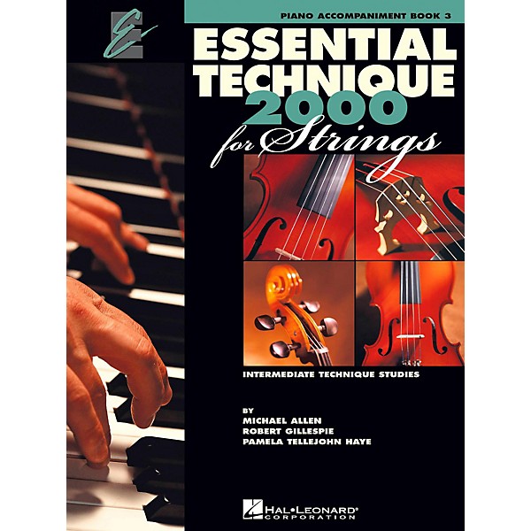 Hal Leonard Essential Technique for Strings - Piano Accompaniment (Book 3)
