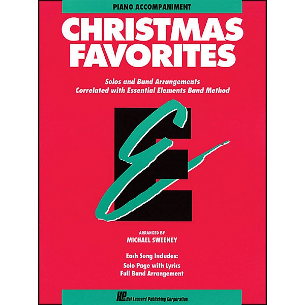 Hal Leonard Christmas Favorites Piano Accompaniment