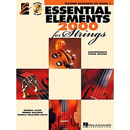 Hal Leonard Essential Elements 2000 for Strings - Teacher Resource Kit (Book 1 with CD-ROM)