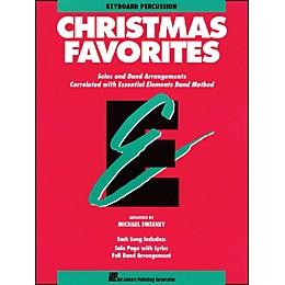 Hal Leonard Essential Elements Christmas Favorites Keyboard Percussion