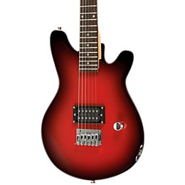 Open Box Rogue Rocketeer RR50 7/8 Scale Electric Guitar Level 1 Red Burst