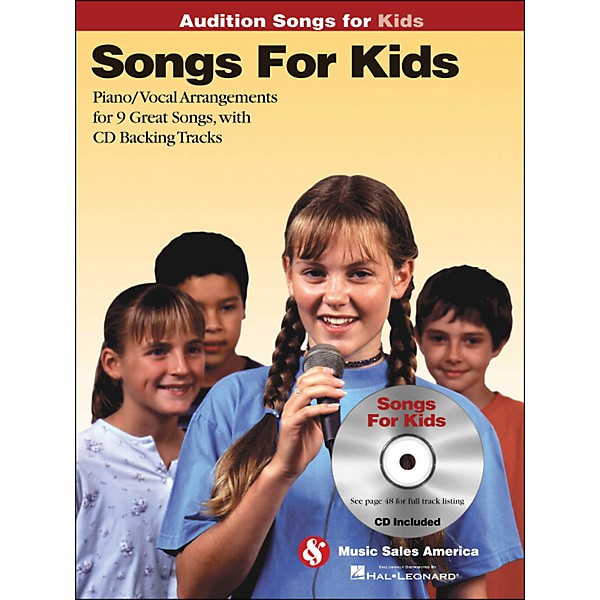 Hal Leonard Songs for Kids - Audition Songs Series Book/CD