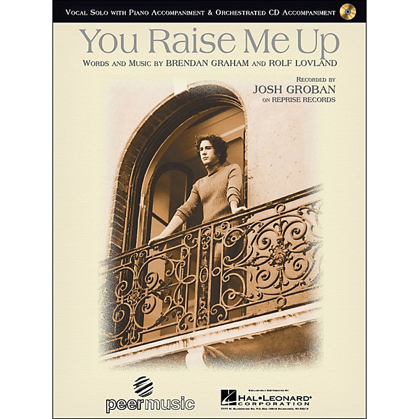 Hal Leonard You Raise Me Up By Josh Groban Vocal Solo with CD