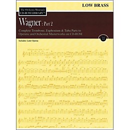 Hal Leonard Orchestra Musician's CD-Rom Library Vol 12 Wagner Part 2 Low Brass