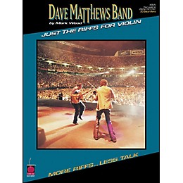 Cherry Lane Dave Matthews Band Just The Riffs Violin Edition
