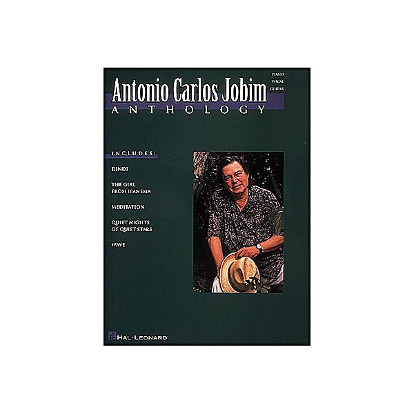 Hal Leonard Antonio Carlos Jobim Anthology arranged for piano, vocal, and guitar (P/V/G)