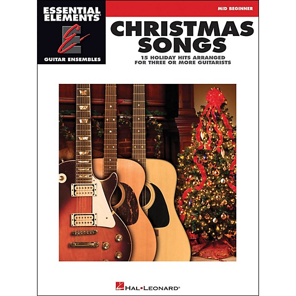 Hal Leonard Christmas Songs Mid Beginner for EE Guitar Ensemble ...