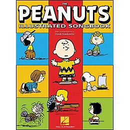 Hal Leonard The Peanuts Illustrated Songbook arranged for piano solo