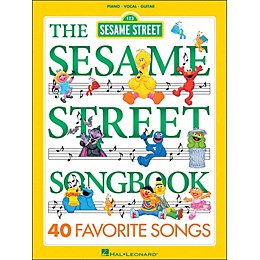 Hal Leonard The Sesame Street Songbook 40 Favorite Songs arranged for piano, vocal, and guitar (P/V/G)