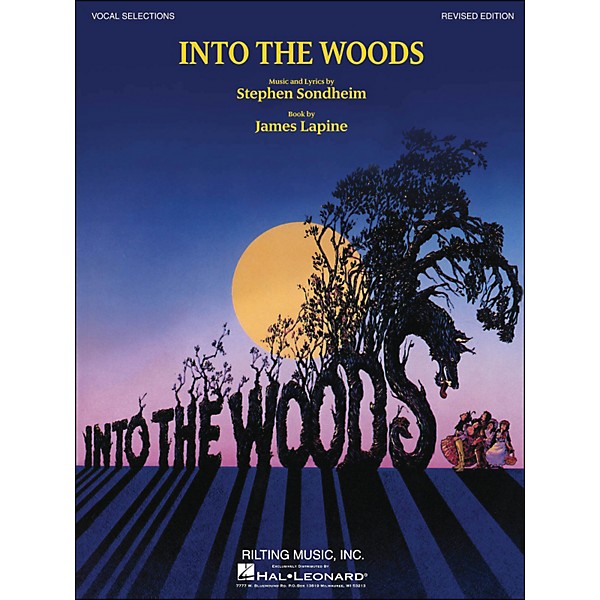 Hal Leonard Into The Woods Vocal Selections (Revised Edition) arranged for piano, vocal, and guitar (P/V/G)