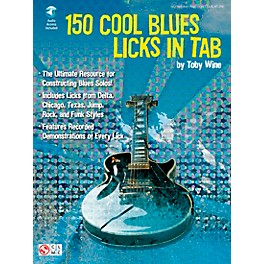 Cherry Lane 150 Cool Blues Licks In Tab Book/CD