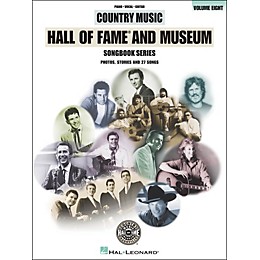 Hal Leonard Country Music Hall Of Fame And Museum - Volume 8 arranged for piano, vocal, and guitar (P/V/G)