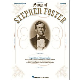 Hal Leonard Songs Of Stephen Foster arranged for piano, vocal, and guitar (P/V/G)