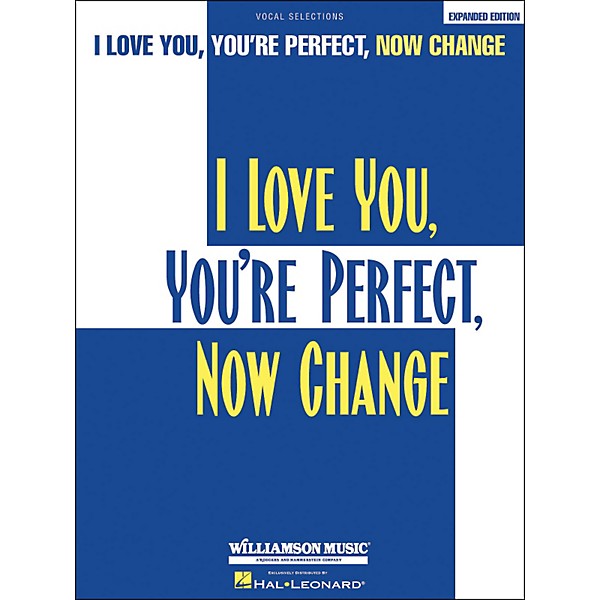 Hal Leonard I Love You You're Perfect Now Change Expanded Edition arranged for piano, vocal, and guitar (P/V/G)