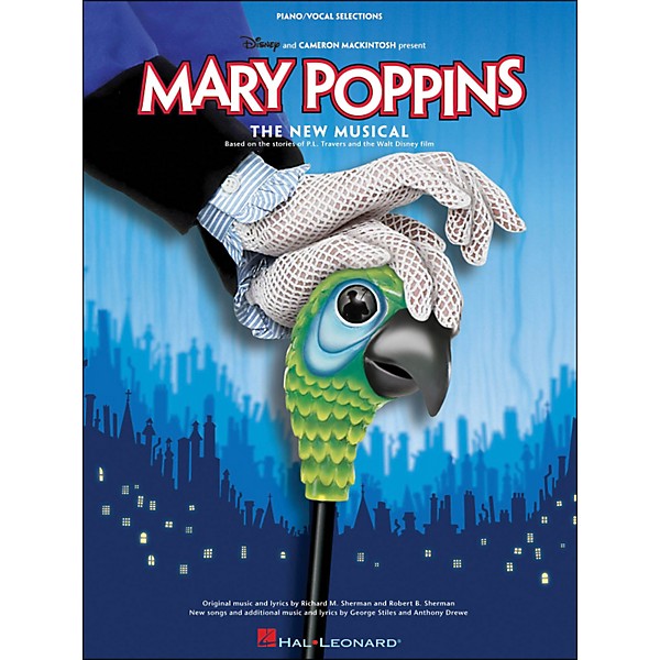 Hal Leonard Mary Poppins - The New Musical arranged for piano, vocal, and guitar (P/V/G)