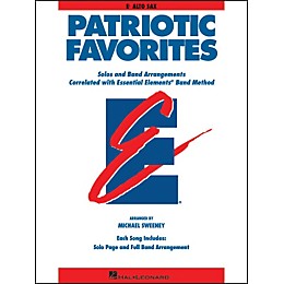 Hal Leonard Patriotic Favorites Eb Alto Saxophone