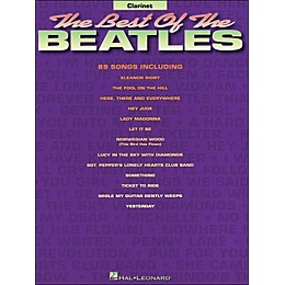 Hal Leonard Best Of The Beatles for Clarinet