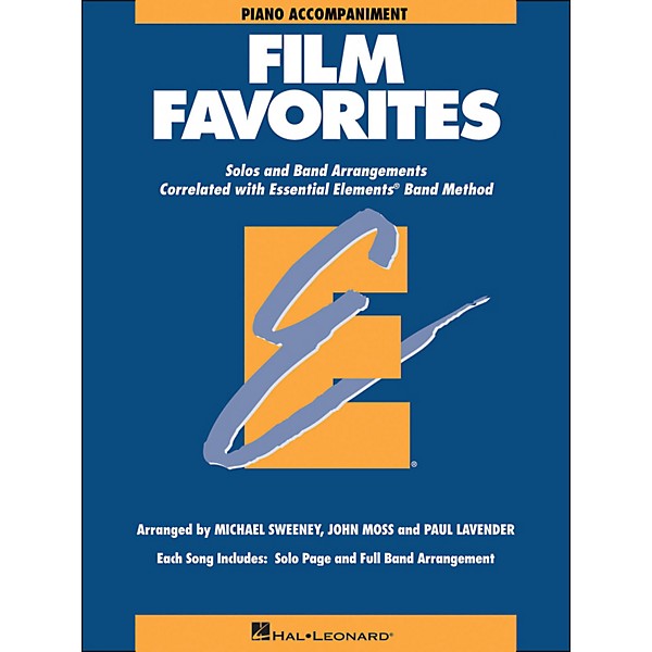 Hal Leonard Film Favorites Piano Accompaniment